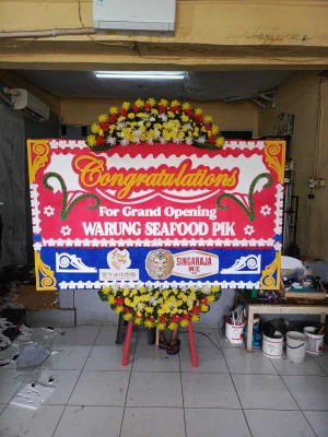 Papan Bunga di Jatingaleh Candisari