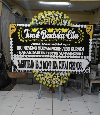 Papan Bunga di Jatingaleh Candisari